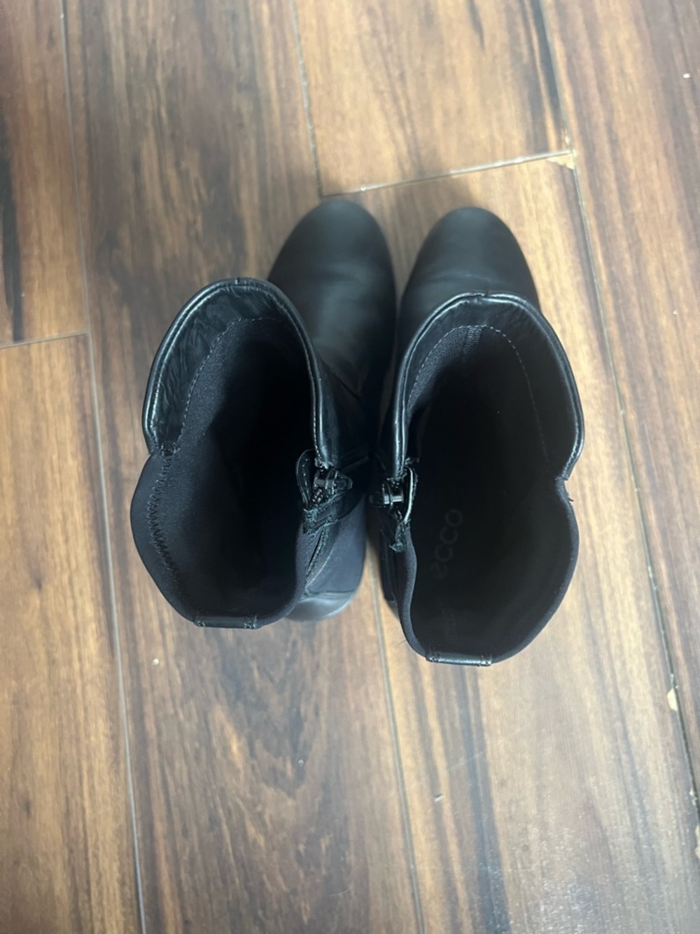 ECCO Black Leather Ankle Boots – Size 36 - Picture 7 of 12